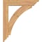 Ekena Millwork Thorton Traditional Smooth Bracket w/ Offset Brace, Western Red Cedar, 5 1/2"W x 24"D x 28"H BKT0604X24X28THR01SWR - alternate 2